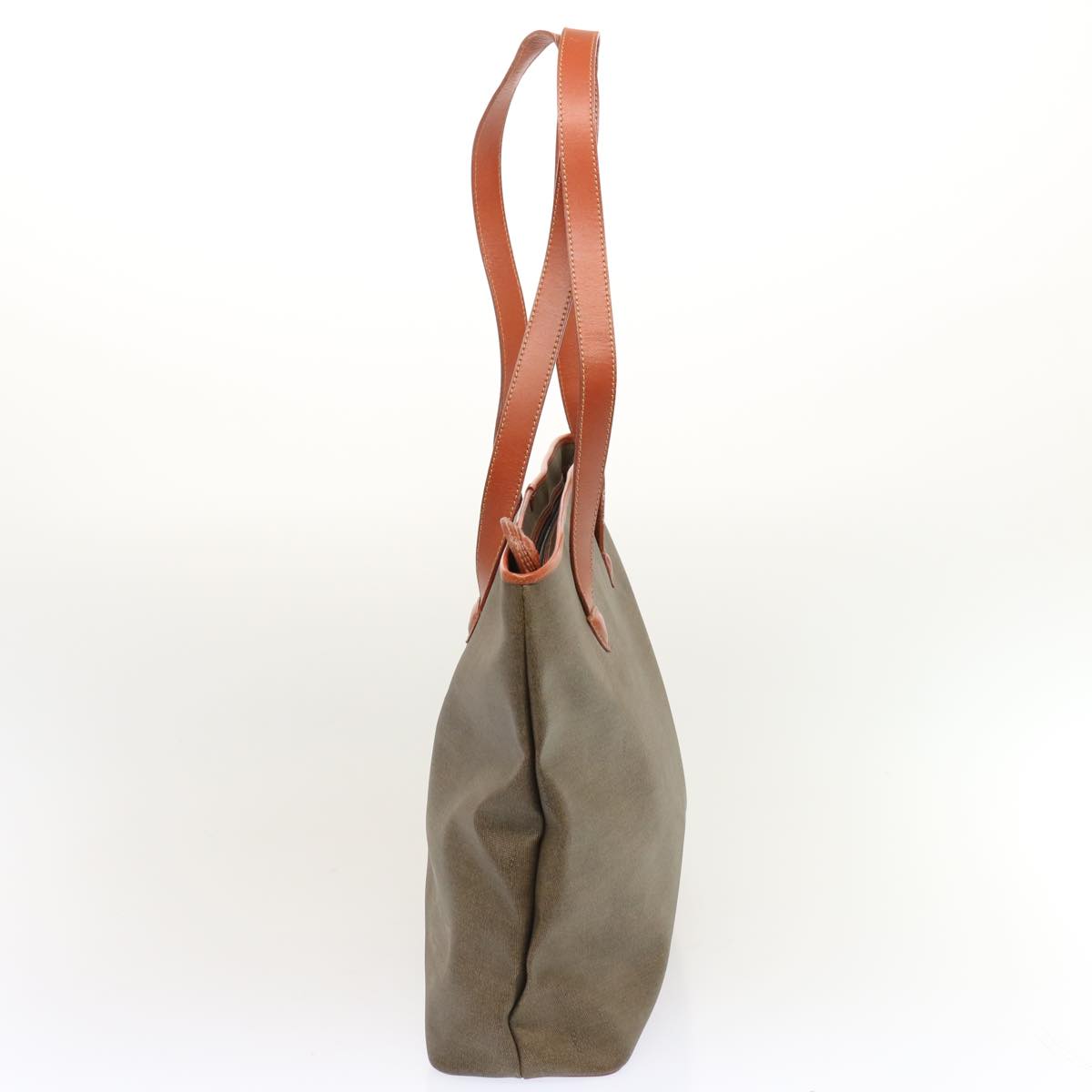 Luxury FendiShoulder Bag PVC Leather Beigebs13469