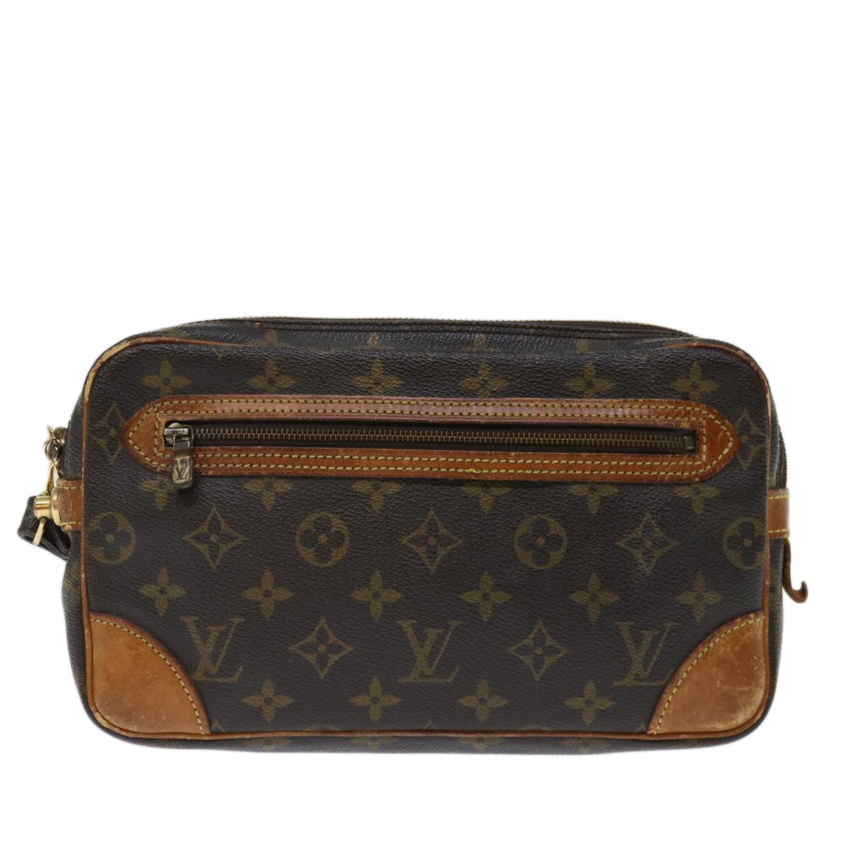 LOUIS VUITTON Monogram Marly Dragonne GM Clutch Bag M51825 LV bs13475