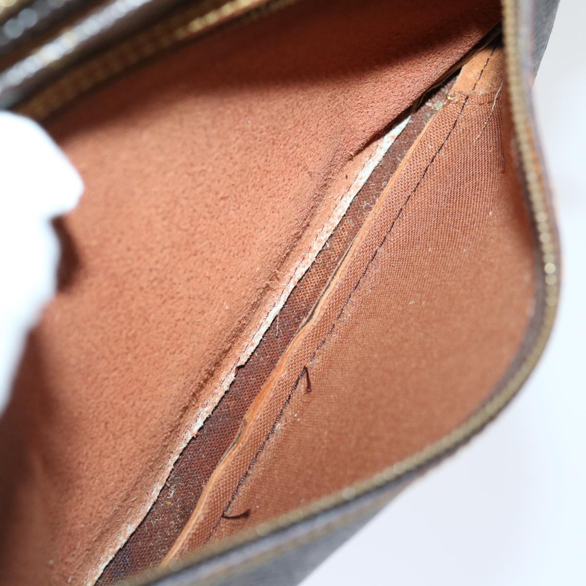 LOUIS VUITTON Monogram Marly Dragonne GM Clutch Bag M51825 LV bs13475