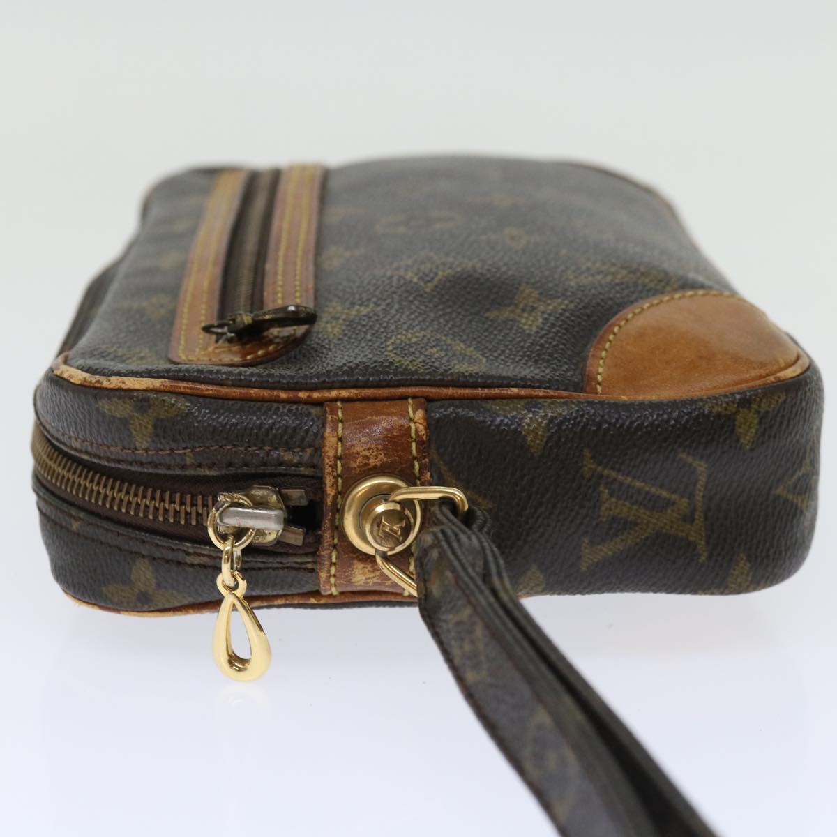 LOUIS VUITTON Monogram Marly Dragonne GM Clutch Bag M51825 LV bs13475
