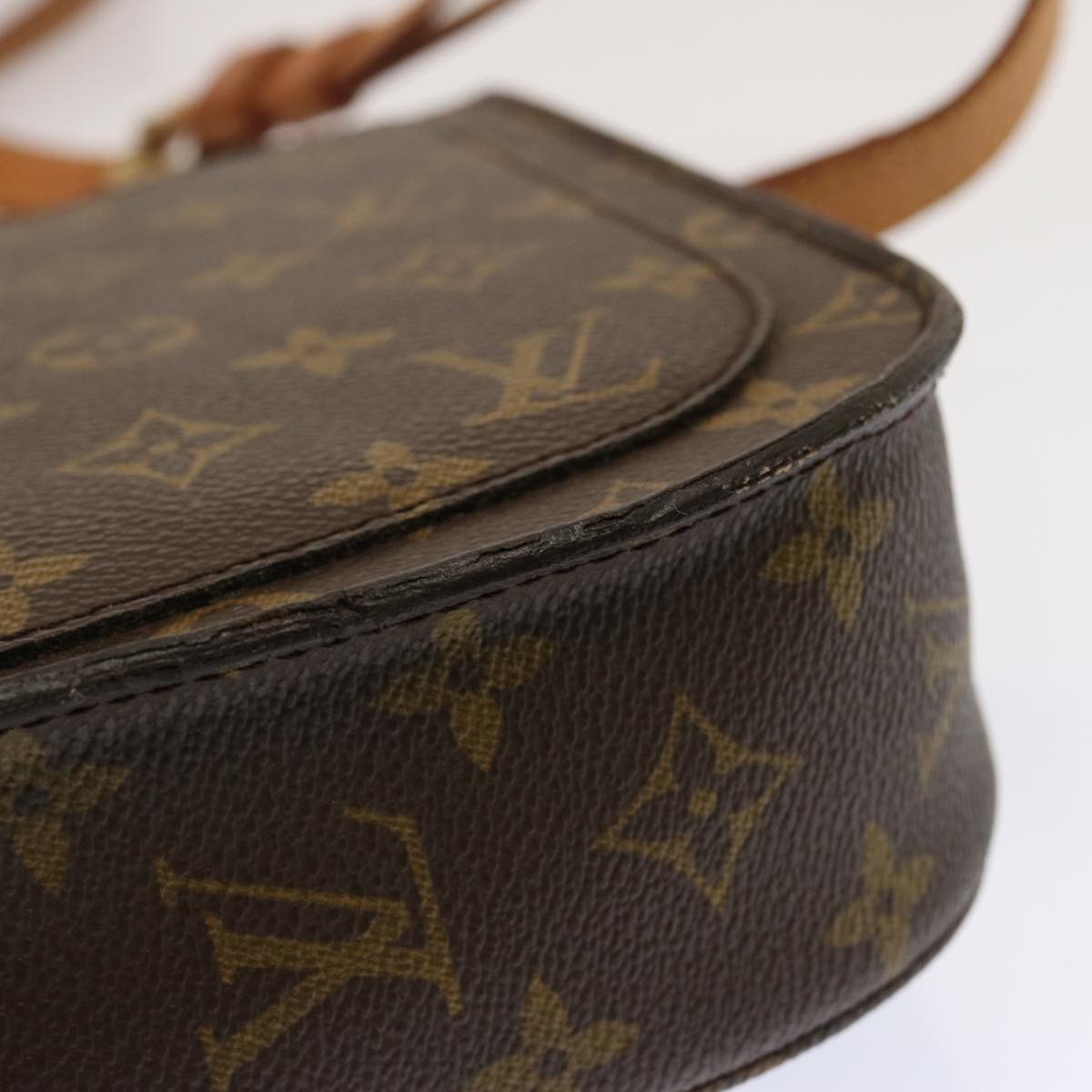 LOUIS VUITTON Monogram Saint Cloud GM Shoulder Bag M51242 LV bs13478