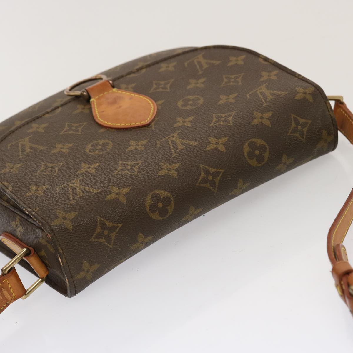 LOUIS VUITTON Monogram Saint Cloud GM Shoulder Bag M51242 LV bs13478