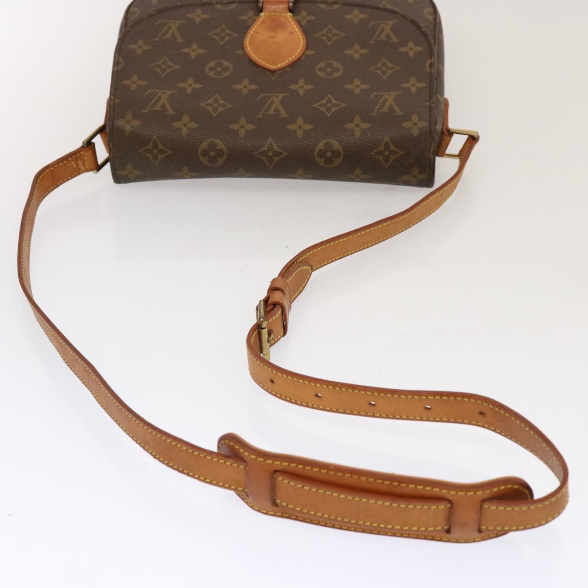 LOUIS VUITTON Monogram Saint Cloud GM Shoulder Bag M51242 LV bs13478