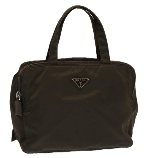 Luxury PradaHand Bag Nylon Brown bs13481