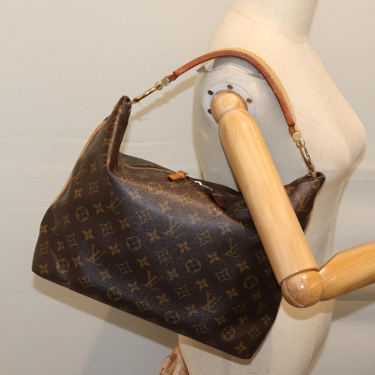 LOUIS VUITTON Monogram Sully PM Hand Bag M40586 LV bs13486