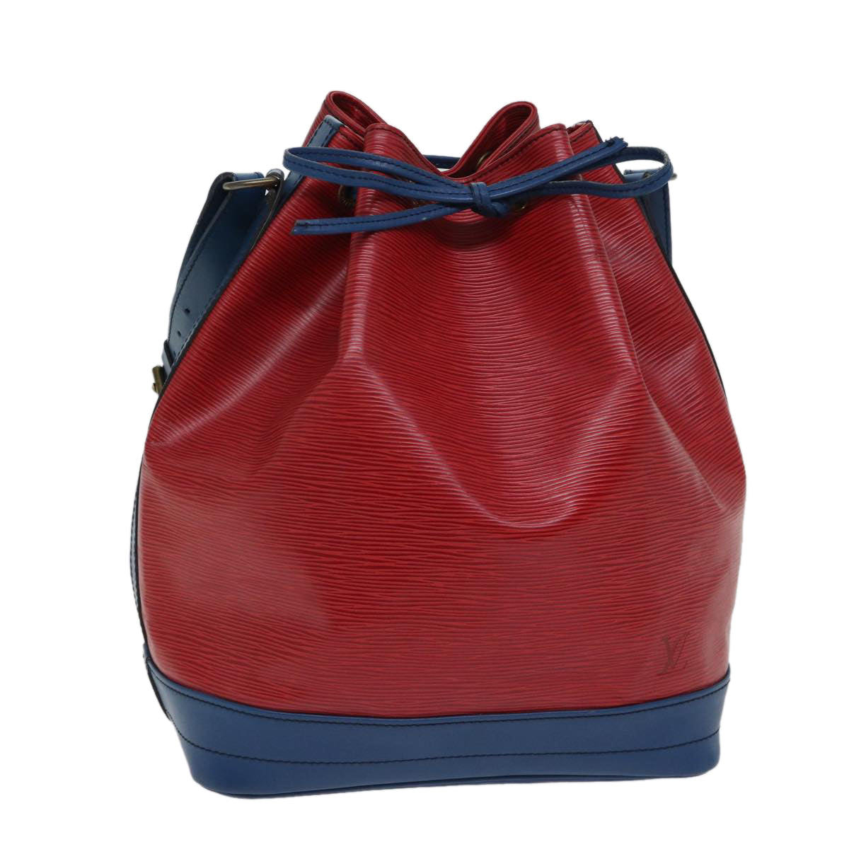 LOUIS VUITTON Epi Noe Shoulder Bag Bicolor Red Blue M44084 LV bs13511