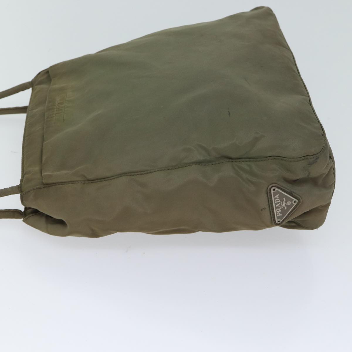 Luxury PradaShoulder Bag Nylon Khaki bs13512