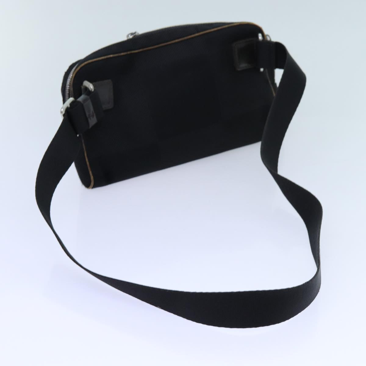 LOUIS VUITTON Damier Geant Acrobat Body Bag Black N41128 LV bs13522
