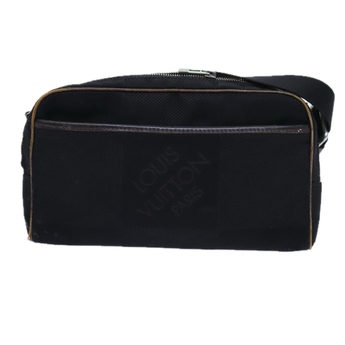 LOUIS VUITTON Damier Geant Acrobat Body Bag Black N41128 LV bs13522