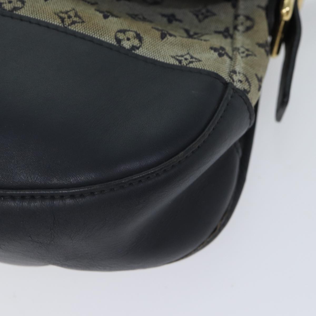 LOUIS VUITTON Monogram Mini Belanger Shoulder Bag Blue M92670 LV bs13523