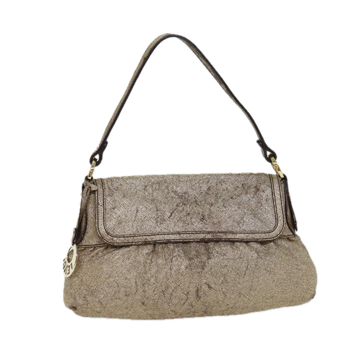 Luxury FendiHand Bag Leather Goldbs13528