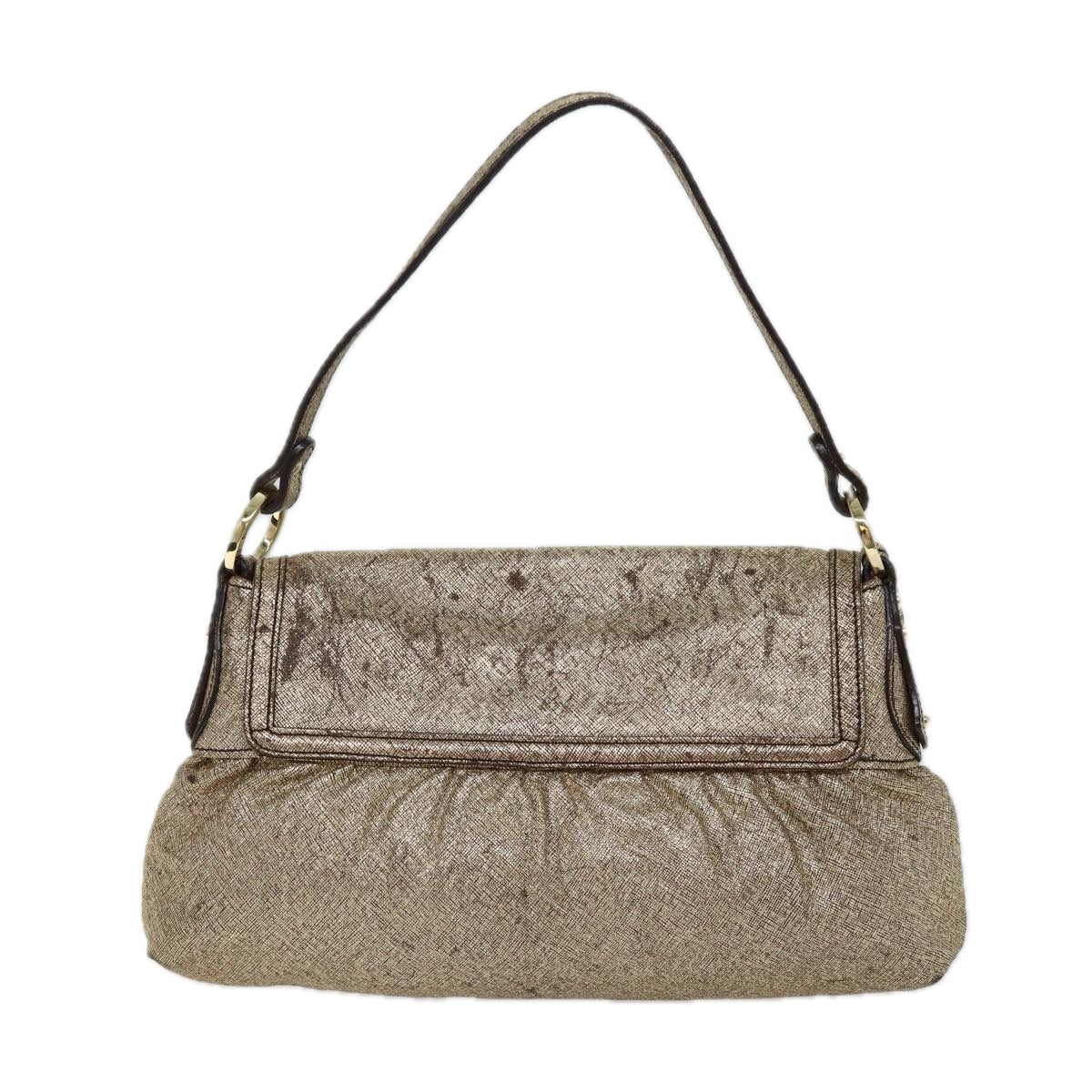 Luxury FendiHand Bag Leather Goldbs13528