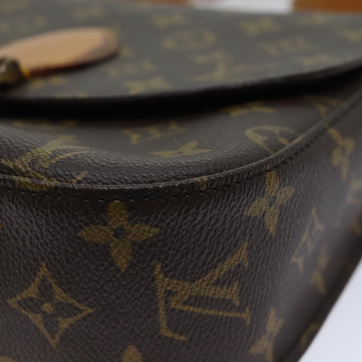 LOUIS VUITTON Monogram Saint Cloud GM Shoulder Bag M51242 LV bs13541