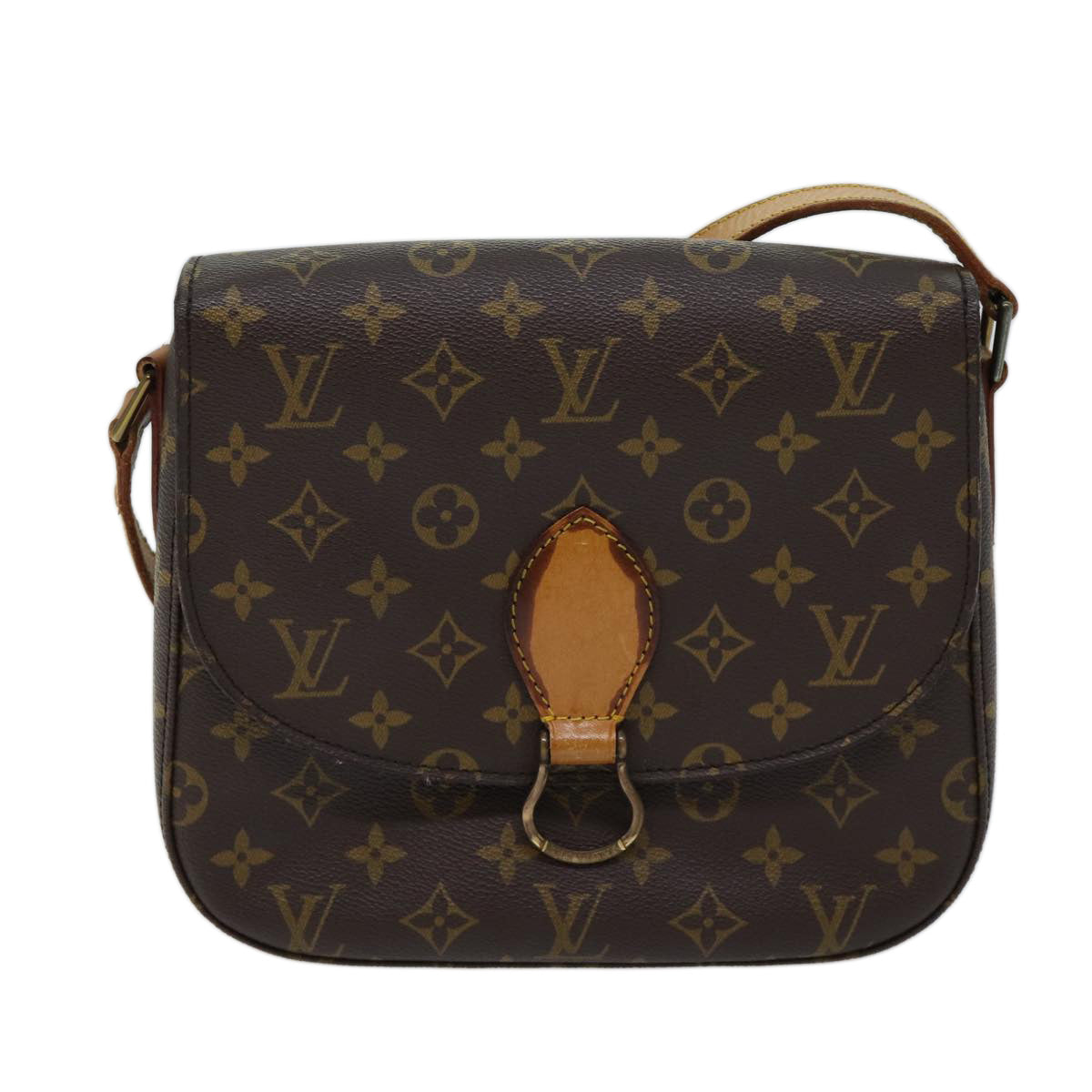 LOUIS VUITTON Monogram Saint Cloud GM Shoulder Bag M51242 LV bs13541