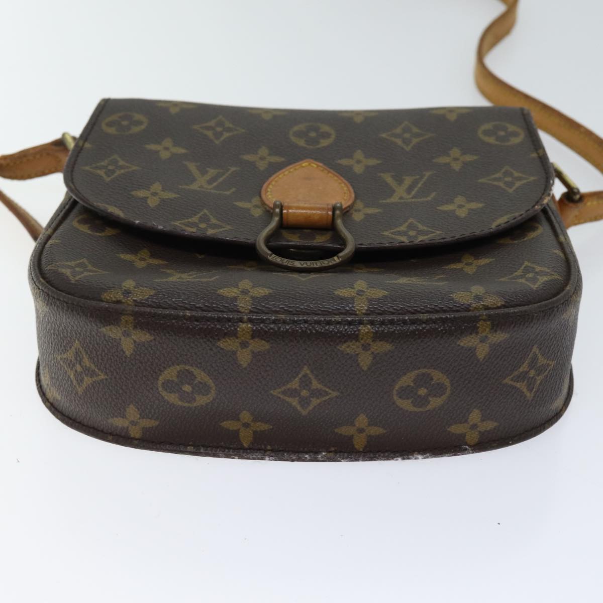 LOUIS VUITTON Monogram Saint Cloud MM Shoulder Bag M51243 LV bs13542