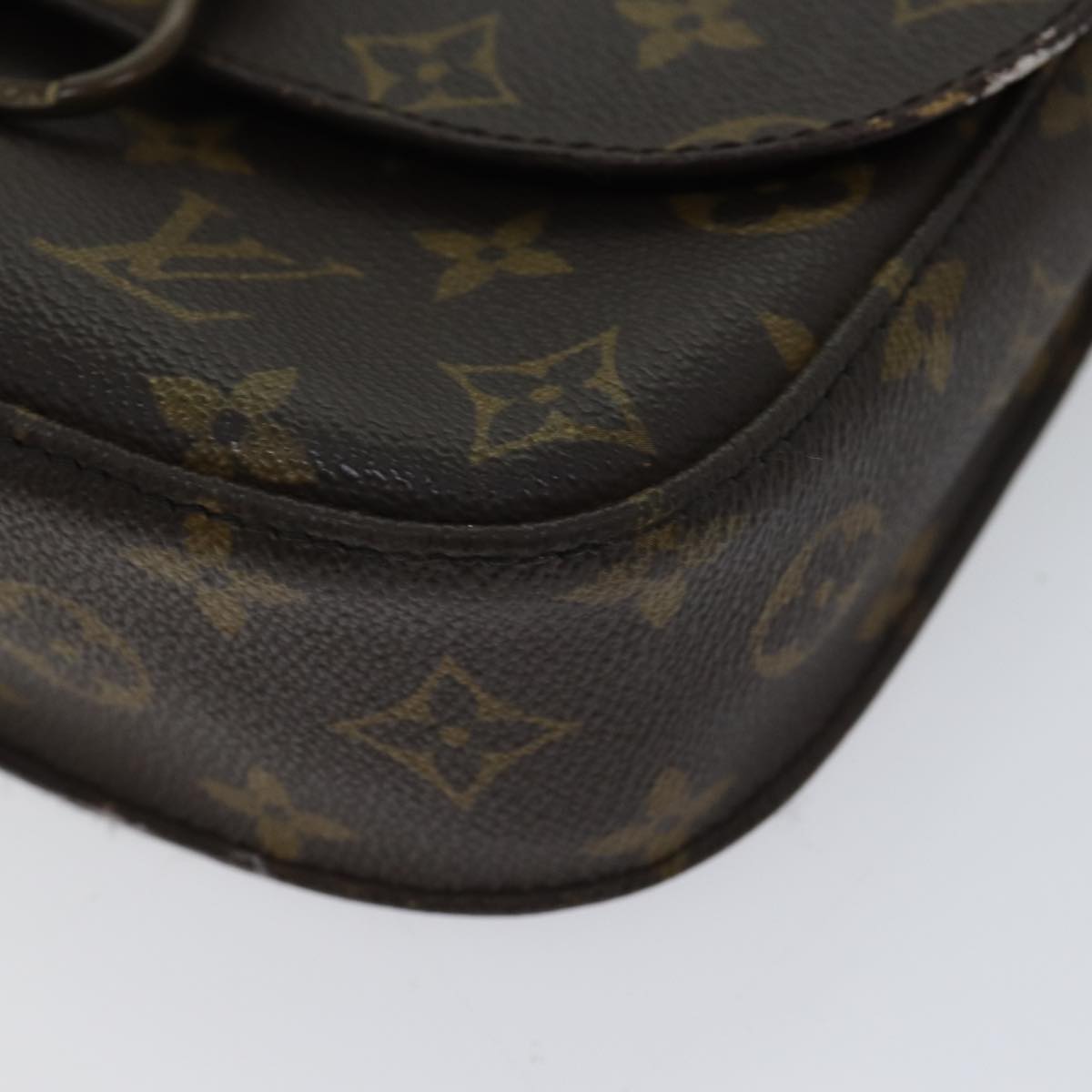 LOUIS VUITTON Monogram Saint Cloud MM Shoulder Bag M51243 LV bs13542