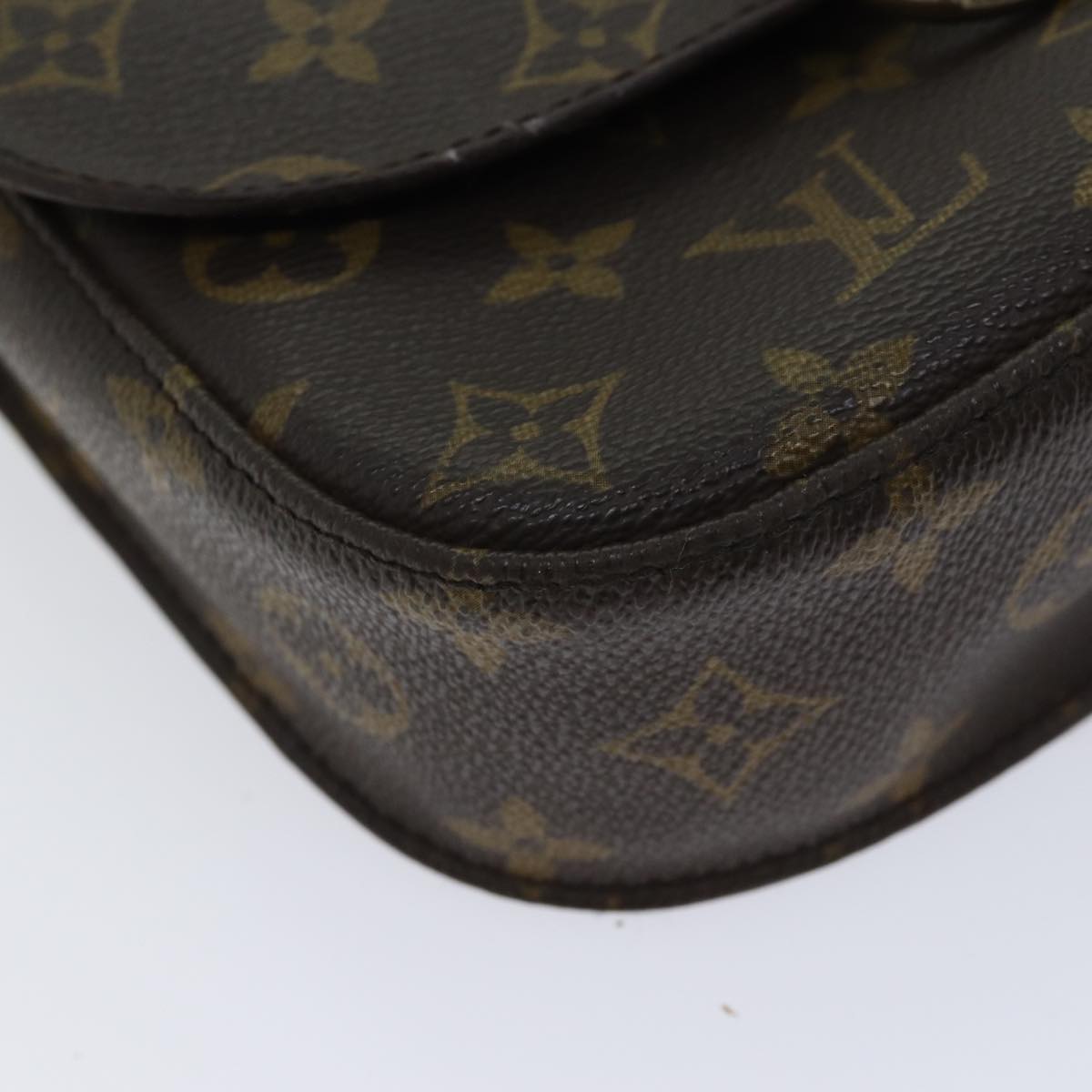 LOUIS VUITTON Monogram Saint Cloud MM Shoulder Bag M51243 LV bs13542