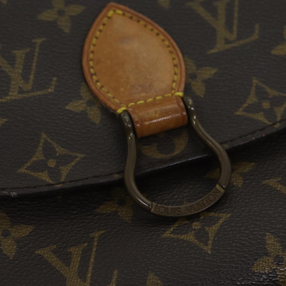 LOUIS VUITTON Monogram Saint Cloud MM Shoulder Bag M51243 LV bs13542