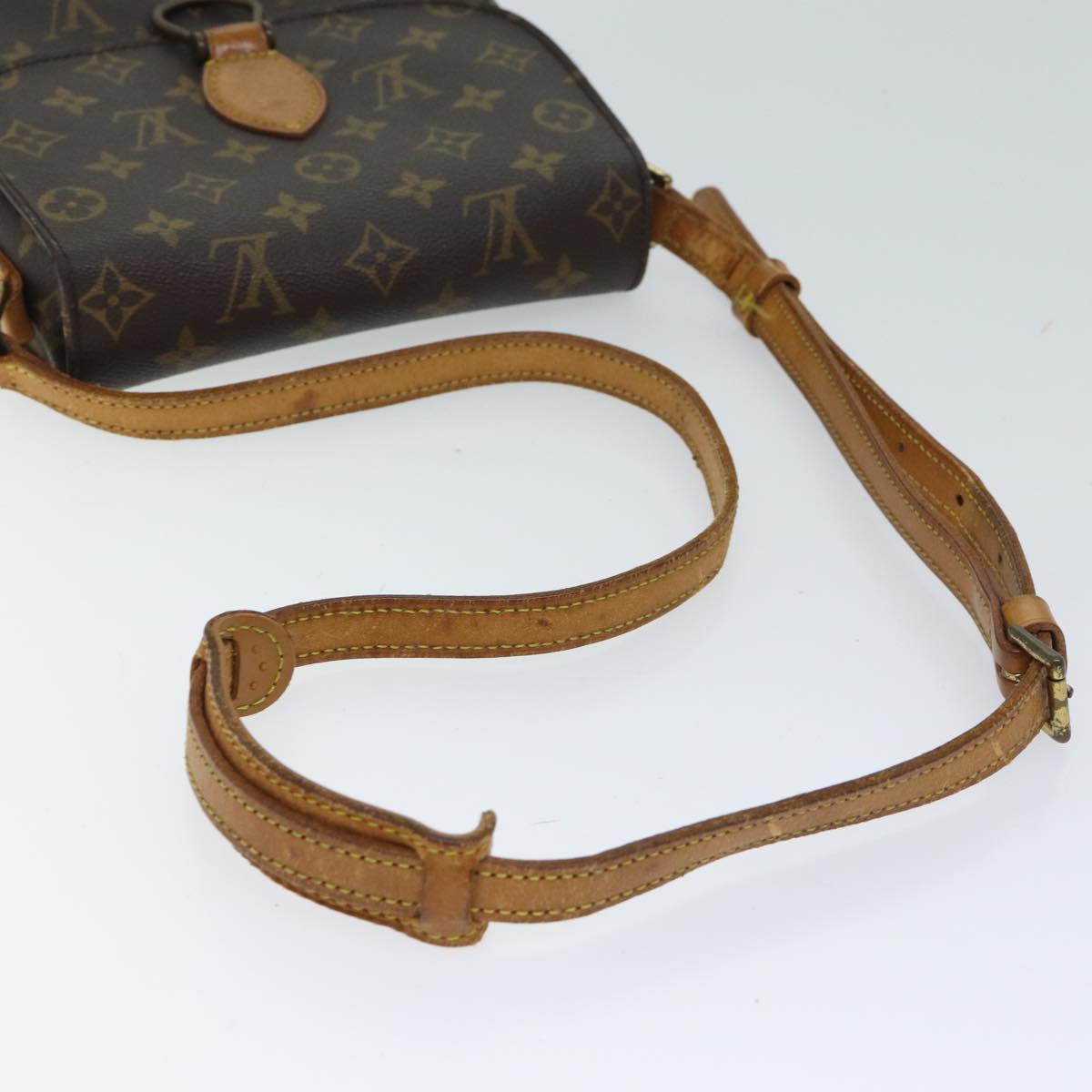 LOUIS VUITTON Monogram Saint Cloud MM Shoulder Bag M51243 LV bs13542