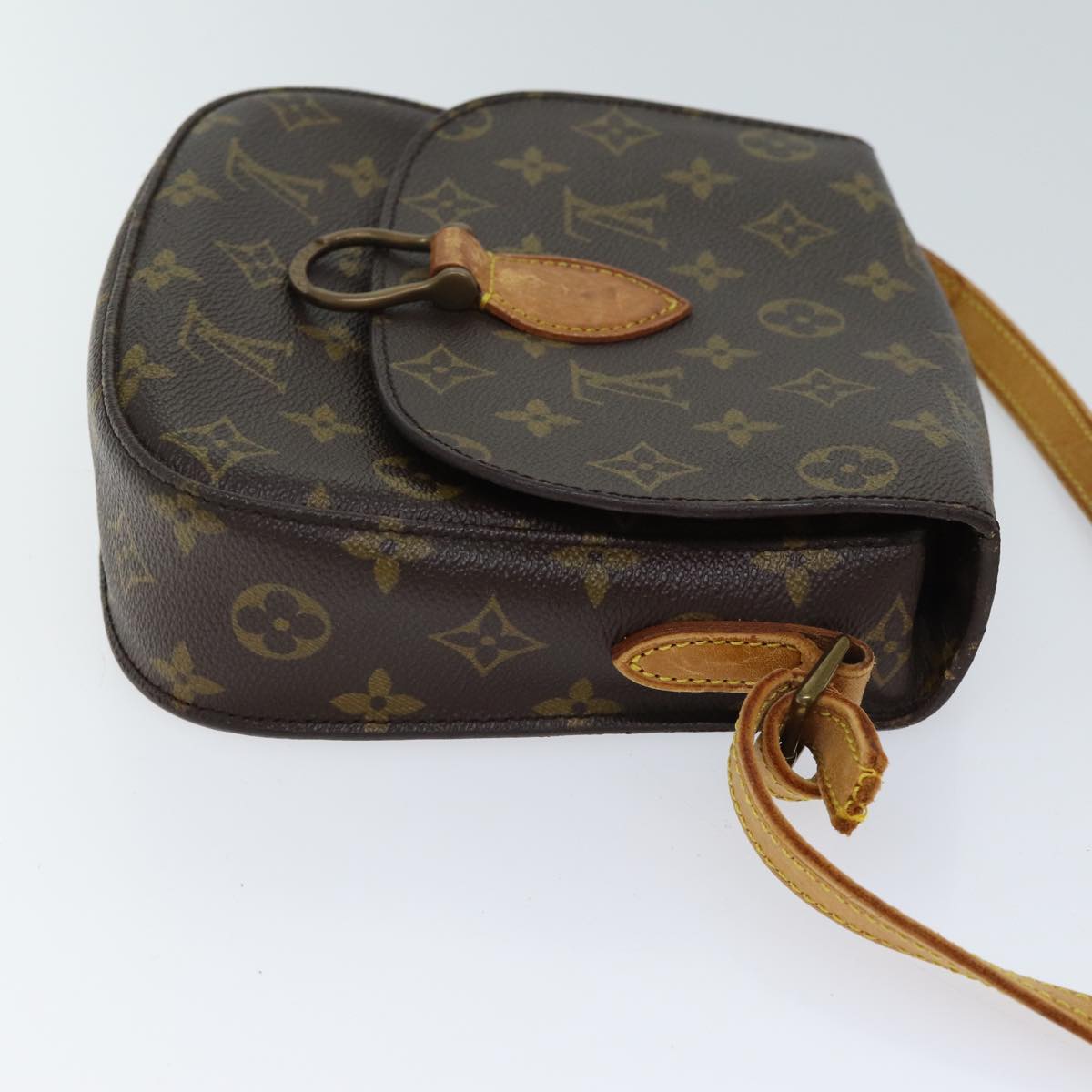 LOUIS VUITTON Monogram Saint Cloud MM Shoulder Bag M51243 LV bs13549