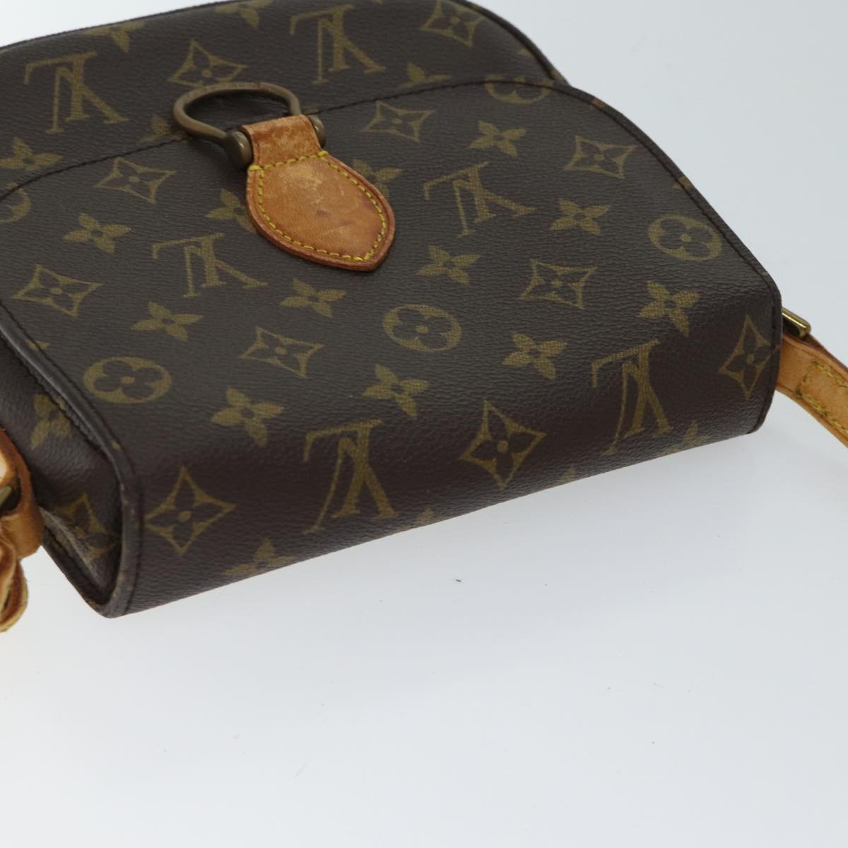 LOUIS VUITTON Monogram Saint Cloud MM Shoulder Bag M51243 LV bs13549