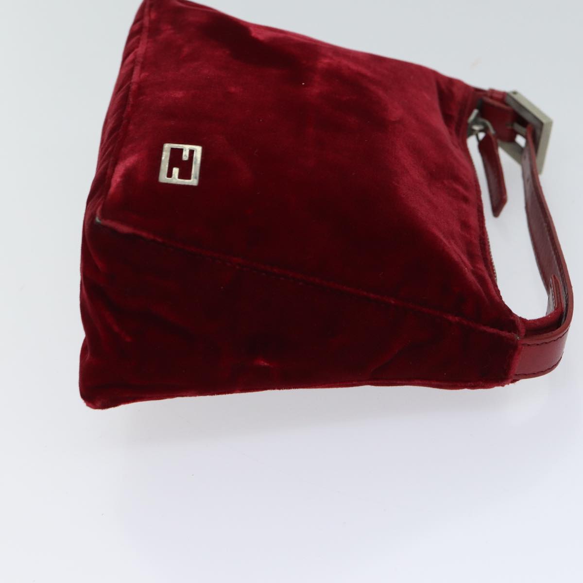 Luxury FendiHand Bag Velor Redbs13552
