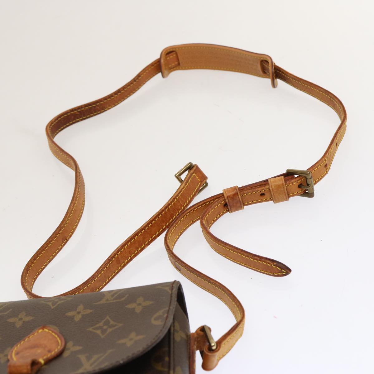 LOUIS VUITTON Monogram Saint Cloud PM Shoulder Bag M51244 LV bs13562