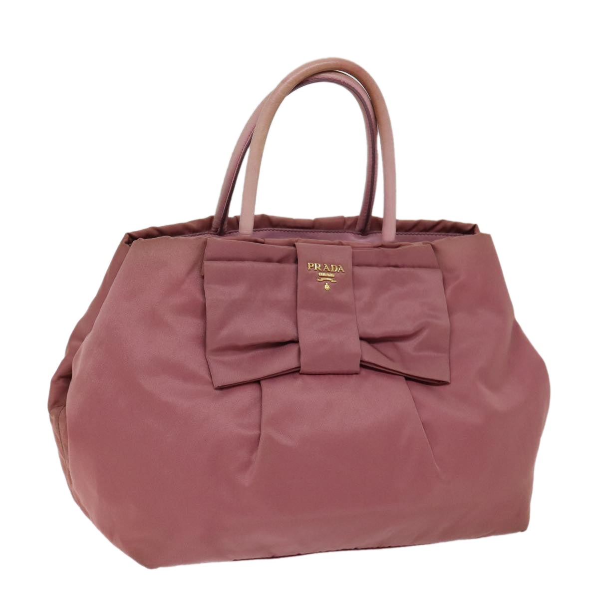 Luxury PradaHand Bag Nylon Pink bs13566
