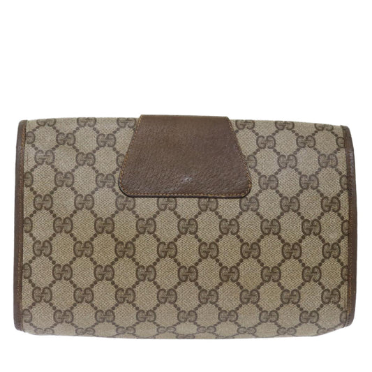 Luxury Gucci Trending 2025 GG Supreme Web Sherry Line Clutch Bag Beige Green 89 01 030  bs13591