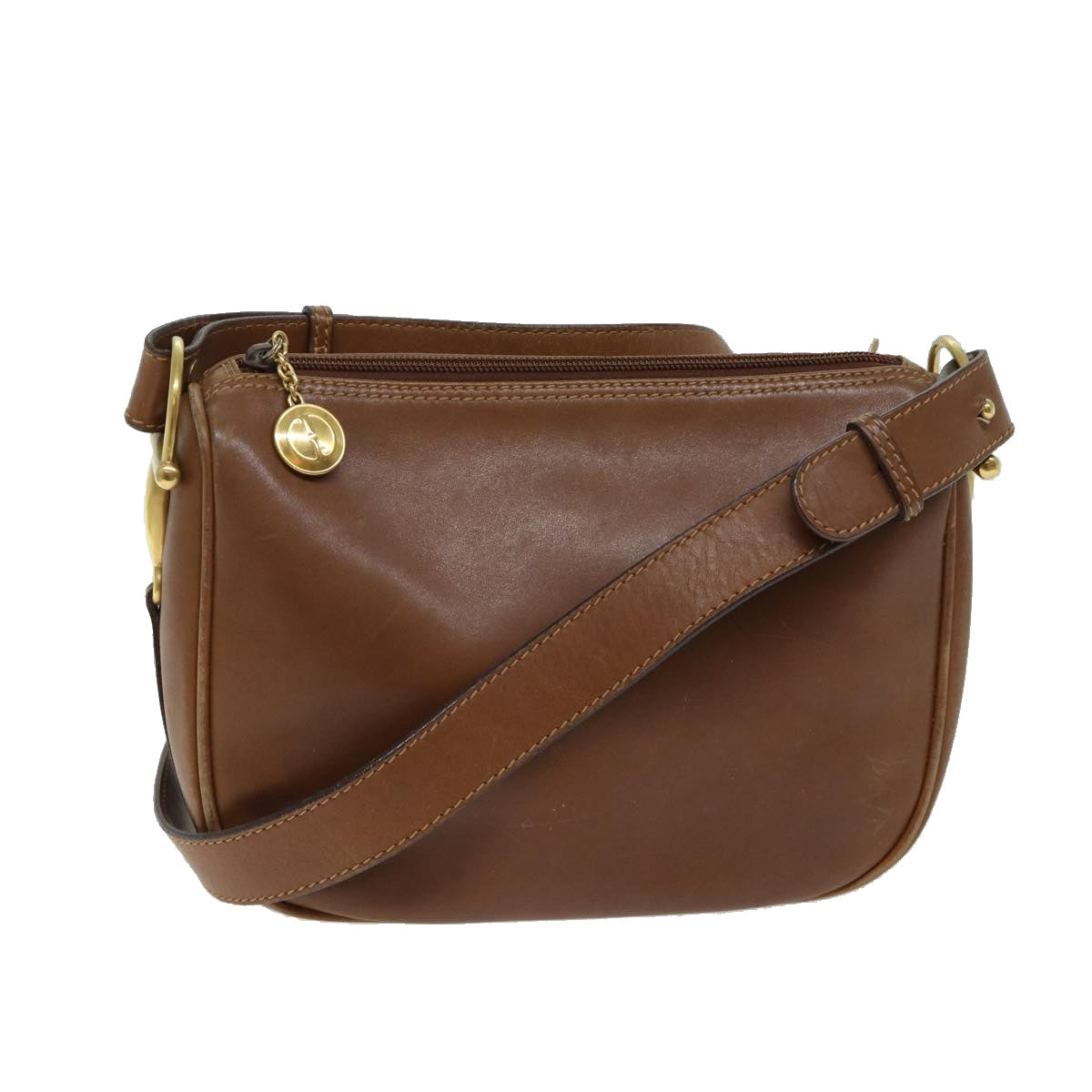 Luxury Gucci Trending 2025 Horsebit Shoulder Bag Leather Brown  bs13592