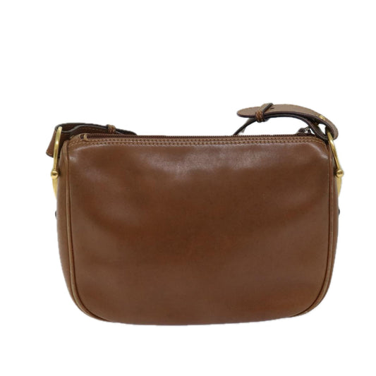 Luxury Gucci Trending 2025 Horsebit Shoulder Bag Leather Brown  bs13592