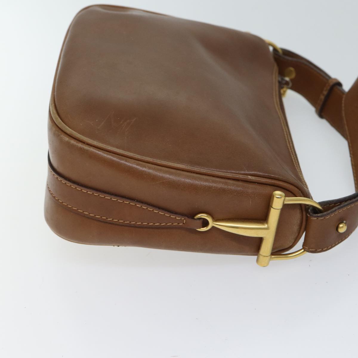 Luxury Gucci Trending 2025 Horsebit Shoulder Bag Leather Brown  bs13592