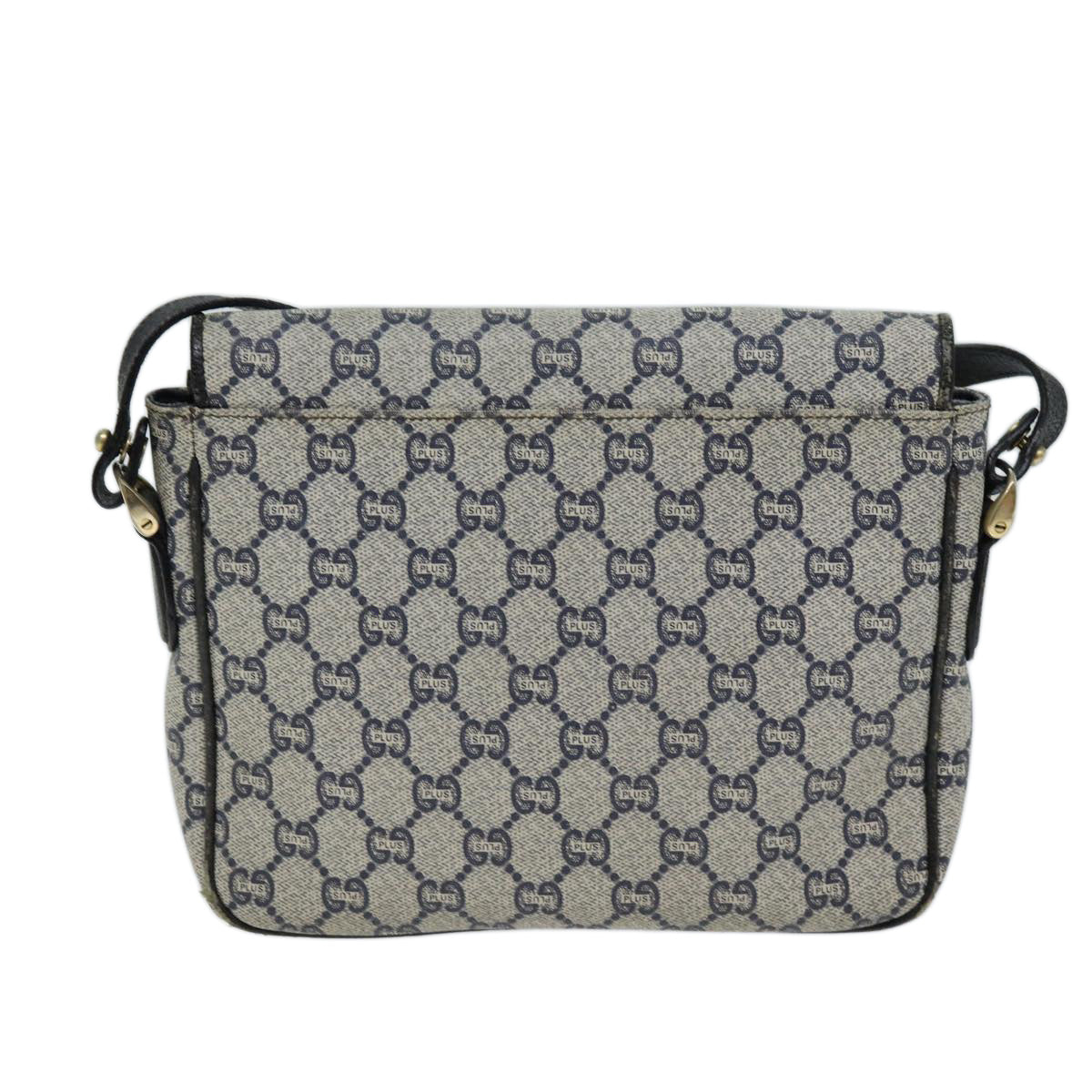 Luxury Gucci Trending 2025 GG Plus Supreme Shoulder Bag PVC Navy  bs13697