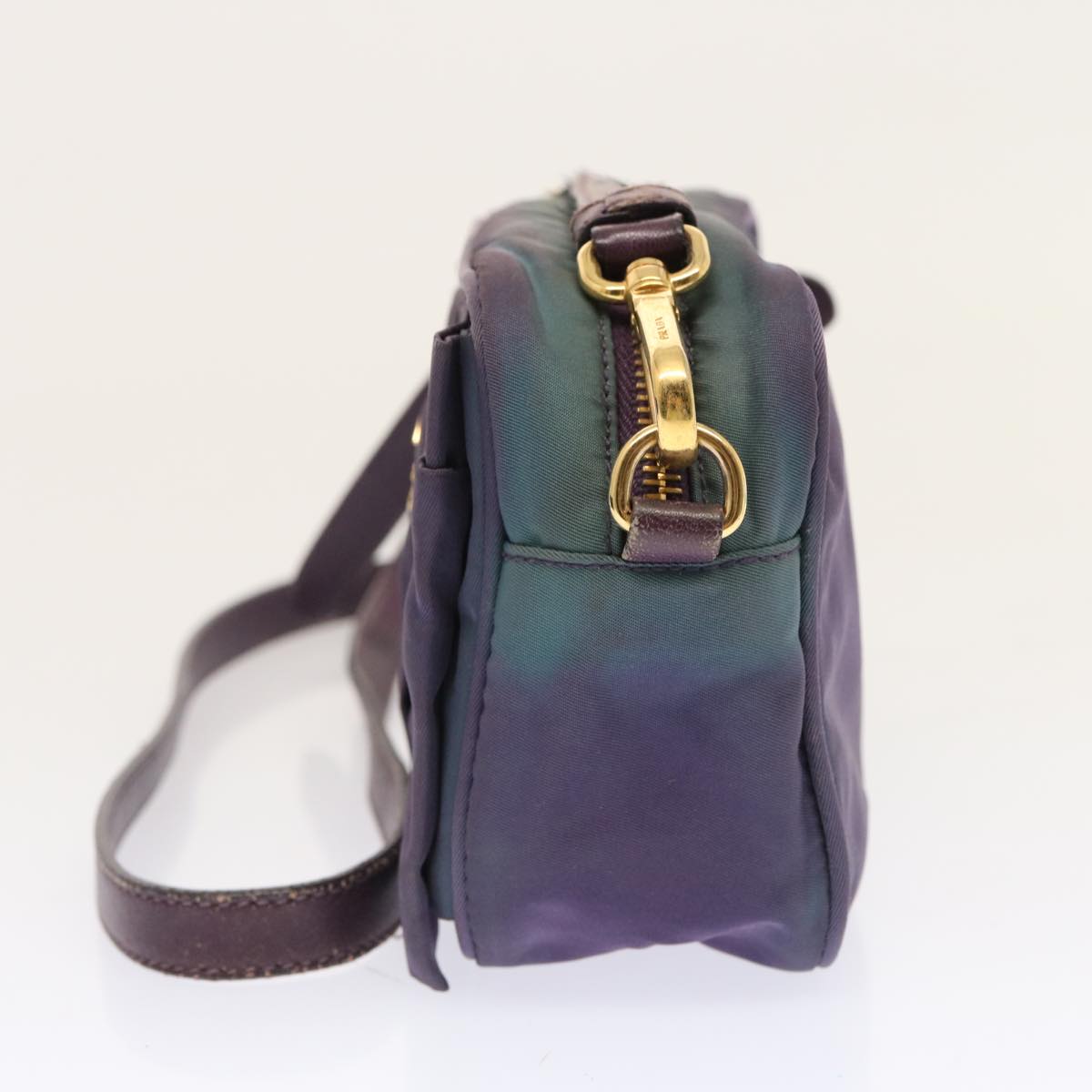 Luxury PradaShoulder Bag Nylon Purple bs13702