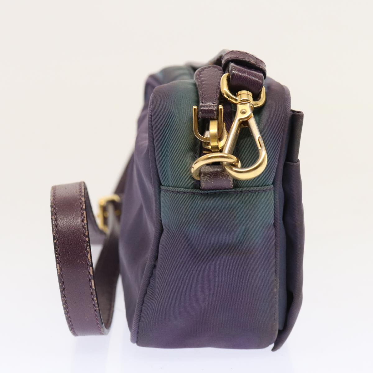 Luxury PradaShoulder Bag Nylon Purple bs13702