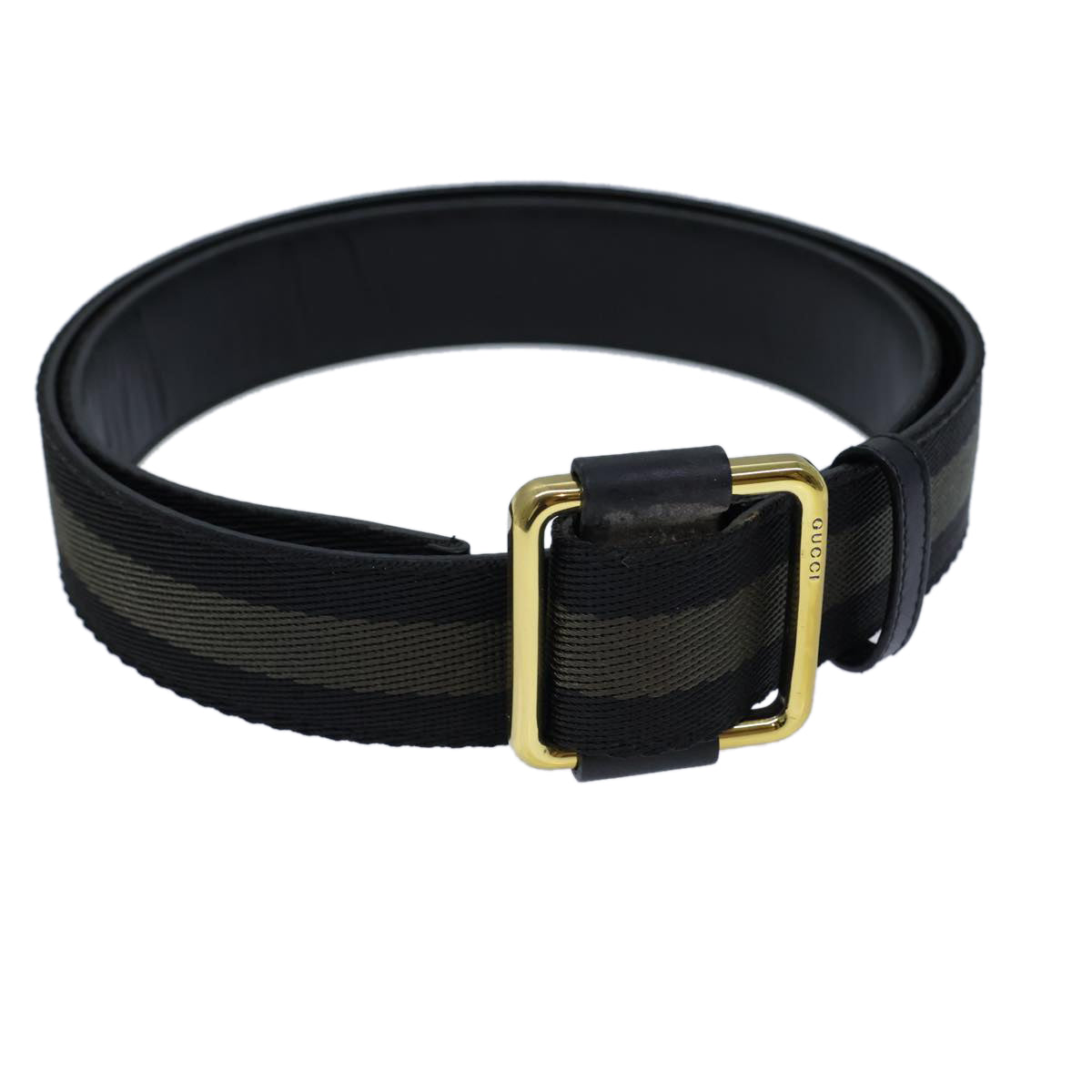 Luxury Gucci Trending 2025 Belt Canvas Leather 41.3"" Black  bs13783
