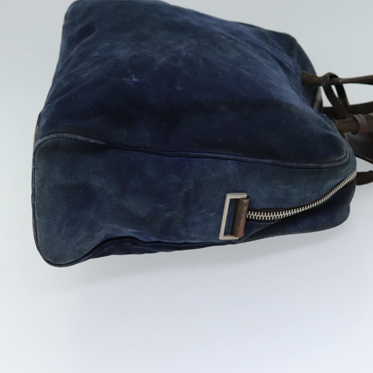 Luxury PradaHand Bag Suede Navy bs13802