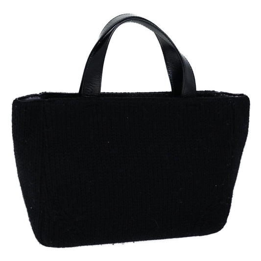 Luxury PradaHand Bag Wool Black bs13809