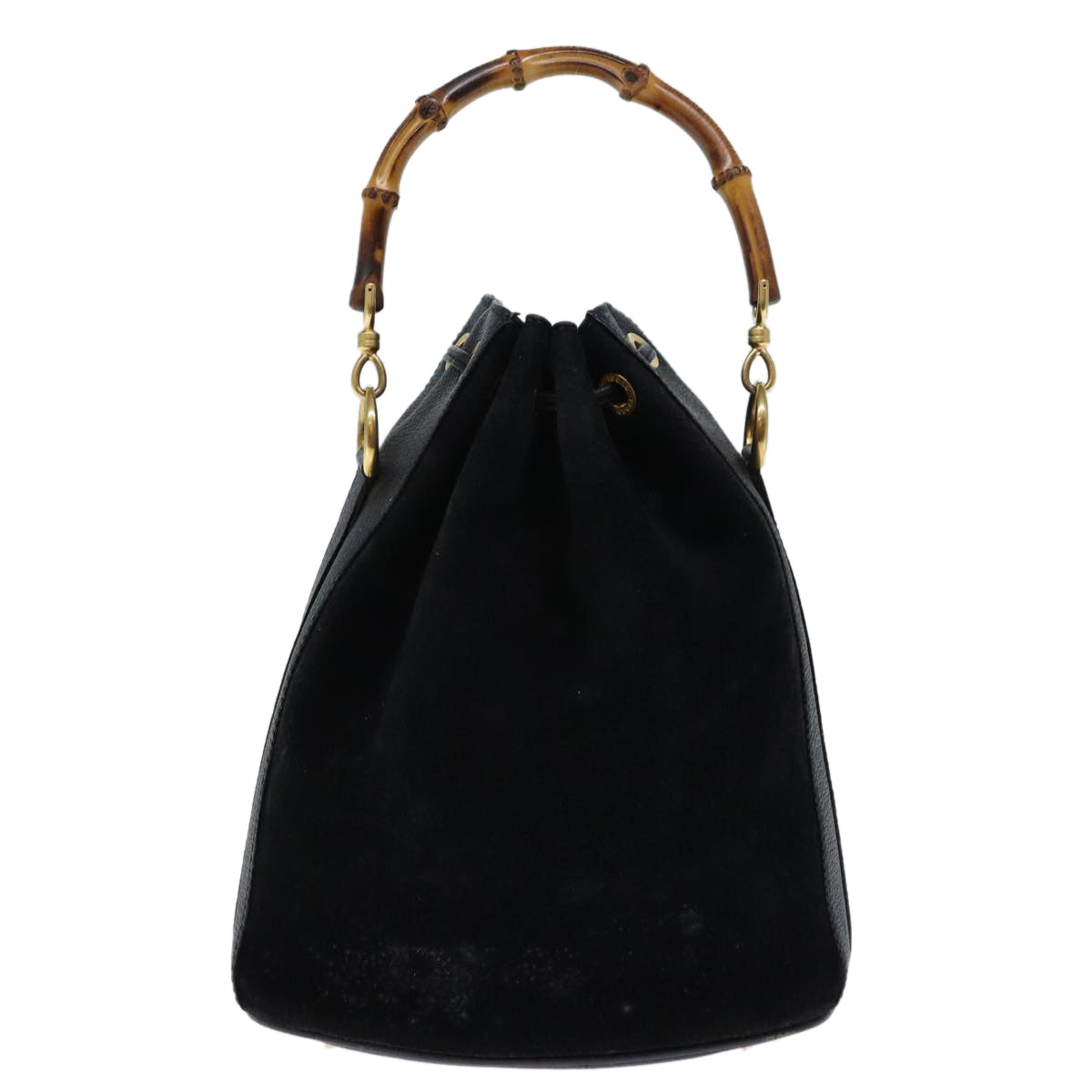 Luxury Gucci Trending 2025 Bamboo Hand Bag Suede 2way Black 001 2865 1657  bs13831