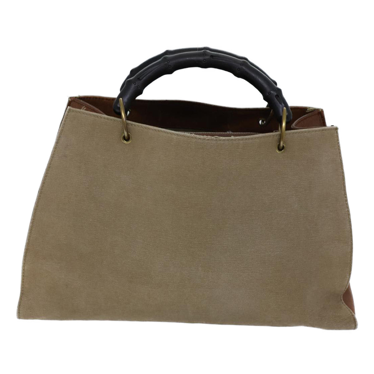 Luxury Gucci Trending 2025 Bamboo Hand Bag Canvas Beige 109138  bs13846