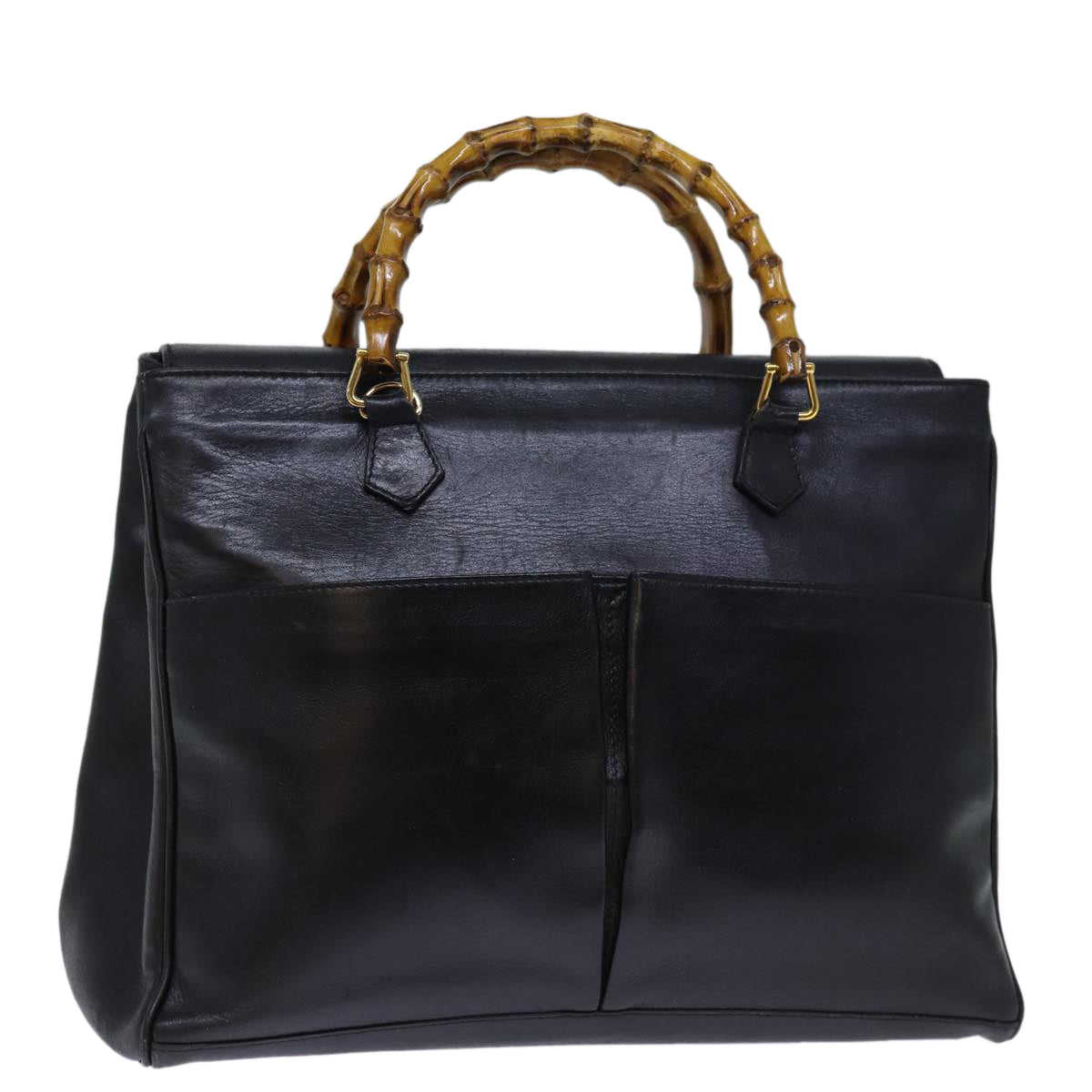 Luxury Gucci Trending 2025 Bamboo Hand Bag Leather Black 002 123 0322  bs13848