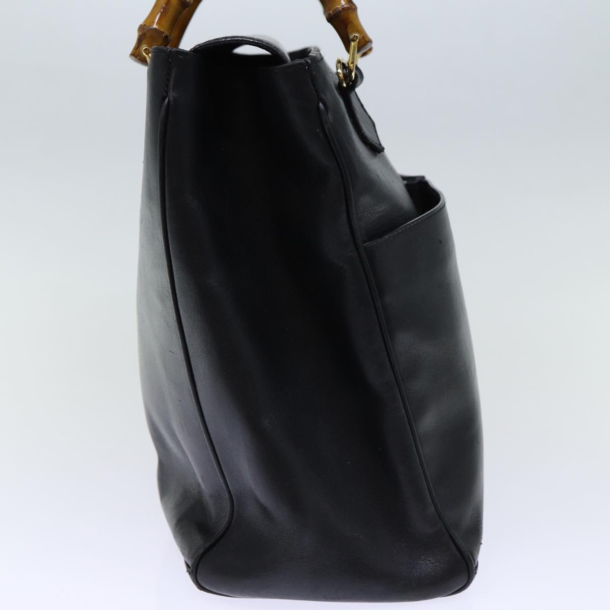 Luxury Gucci Trending 2025 Bamboo Hand Bag Leather Black 002 123 0322  bs13848