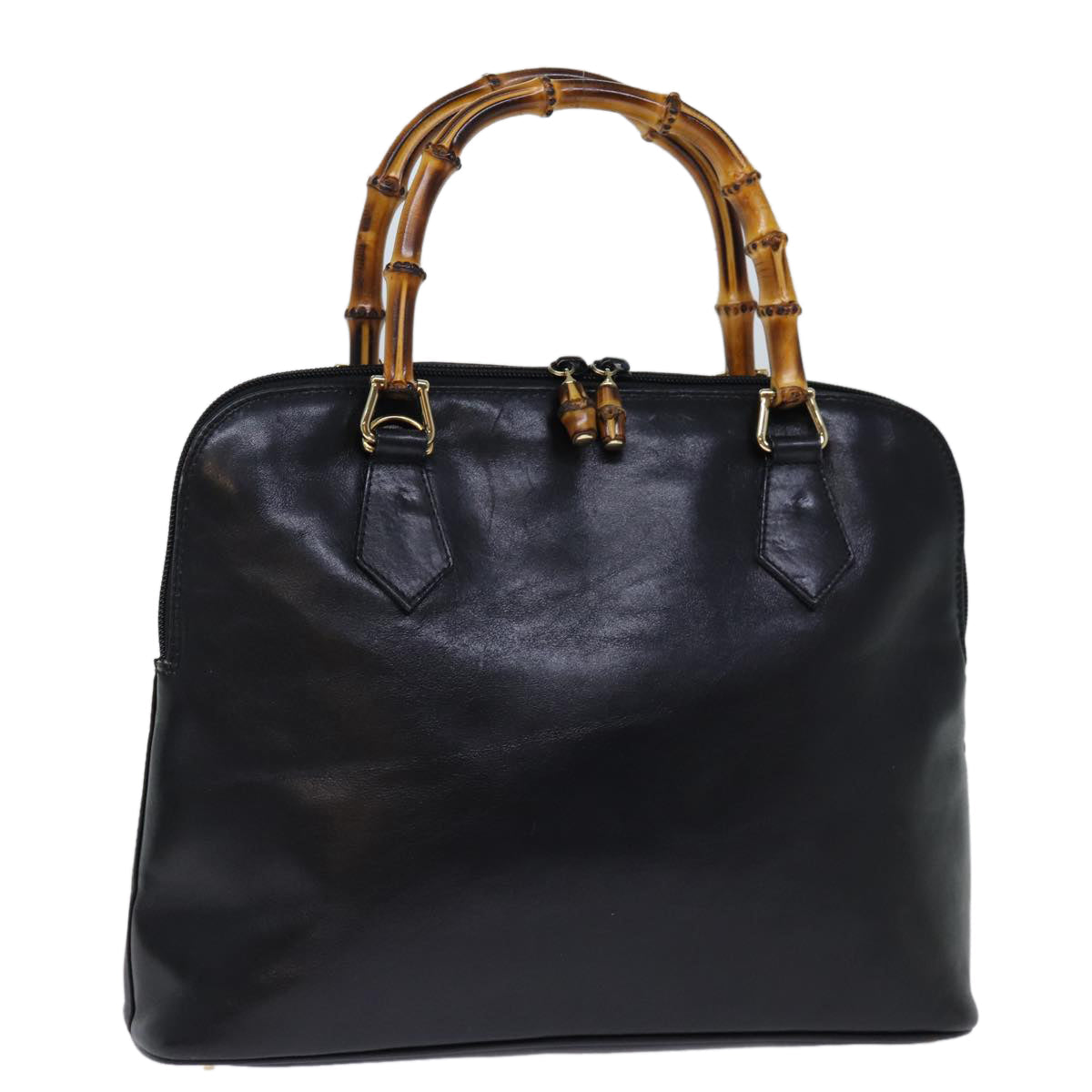 Luxury Gucci Trending 2025 Bamboo Hand Bag Leather Black 000 1186 0289  bs13925