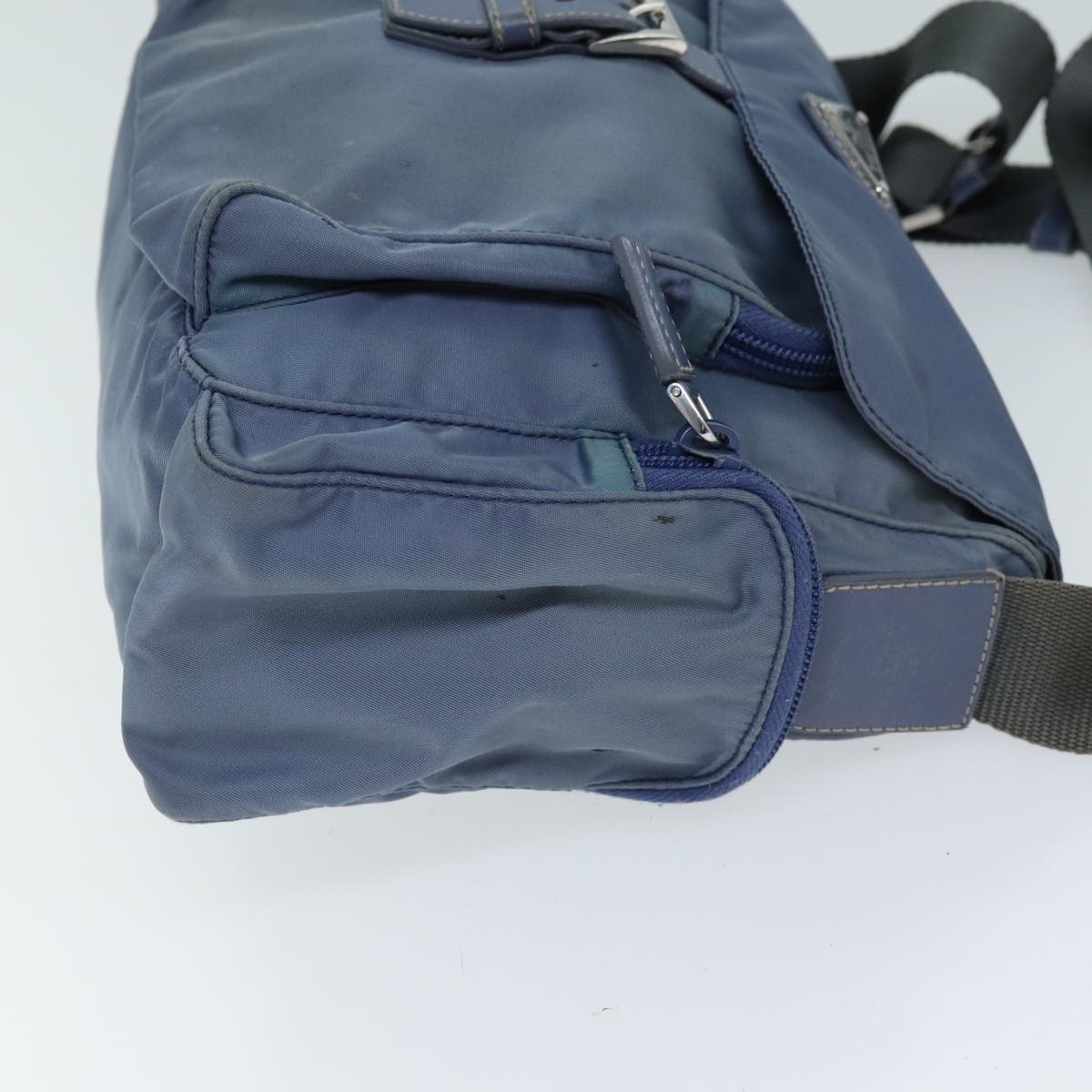 Luxury PradaShoulder Bag Nylon Blue bs13953