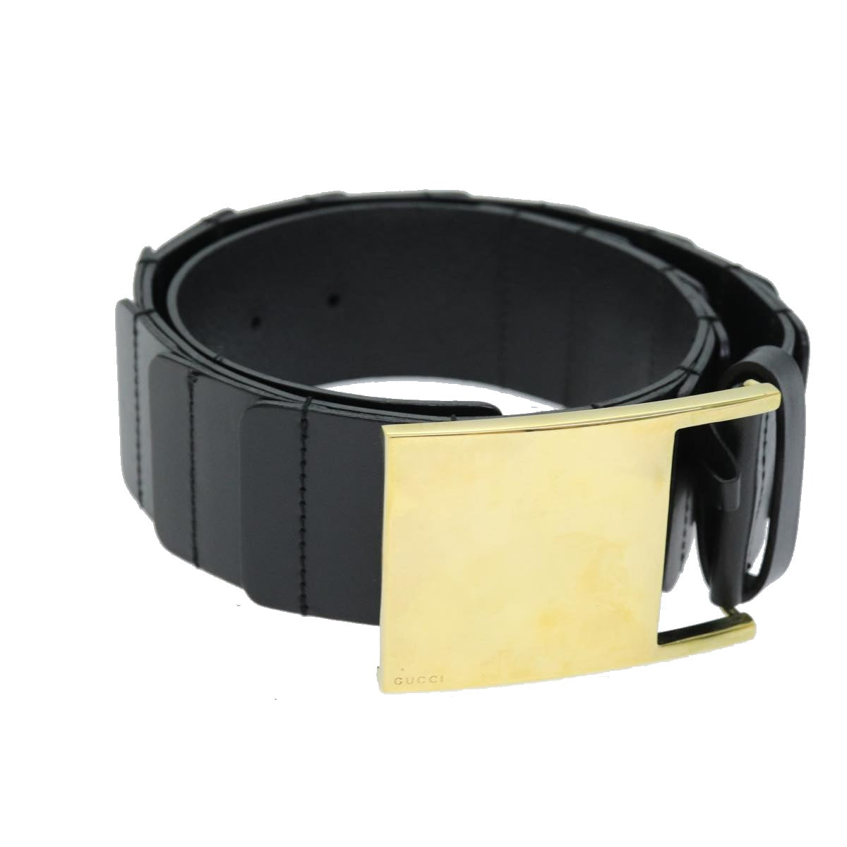 Luxury Gucci Trending 2025 Belt Leather 26.8""-28.7"" Black  bs13972