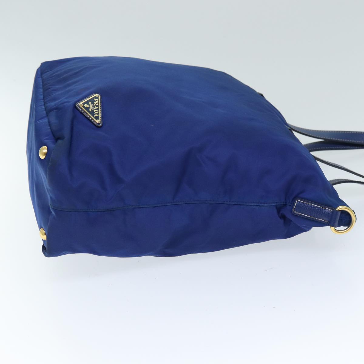Luxury PradaTote Bag Nylon 2way Blue bs14047