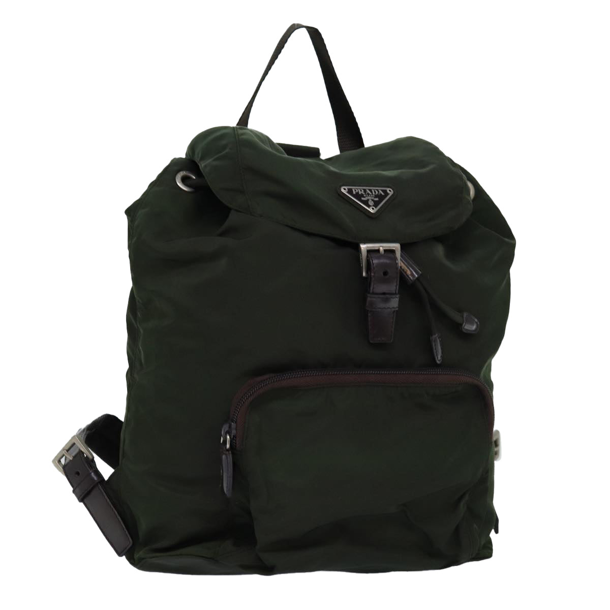 Luxury PradaBackpack Nylon Green bs14087