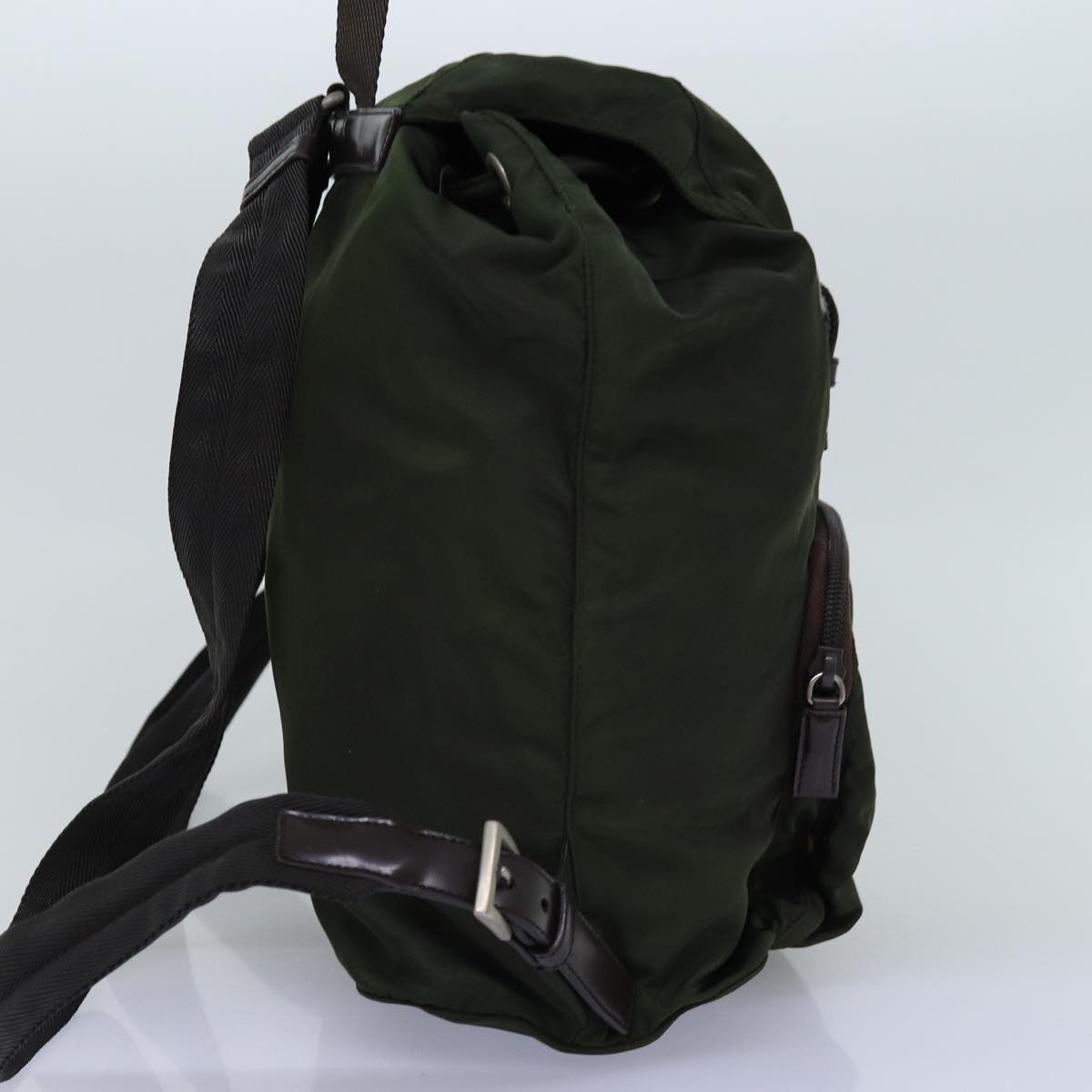Luxury PradaBackpack Nylon Green bs14087