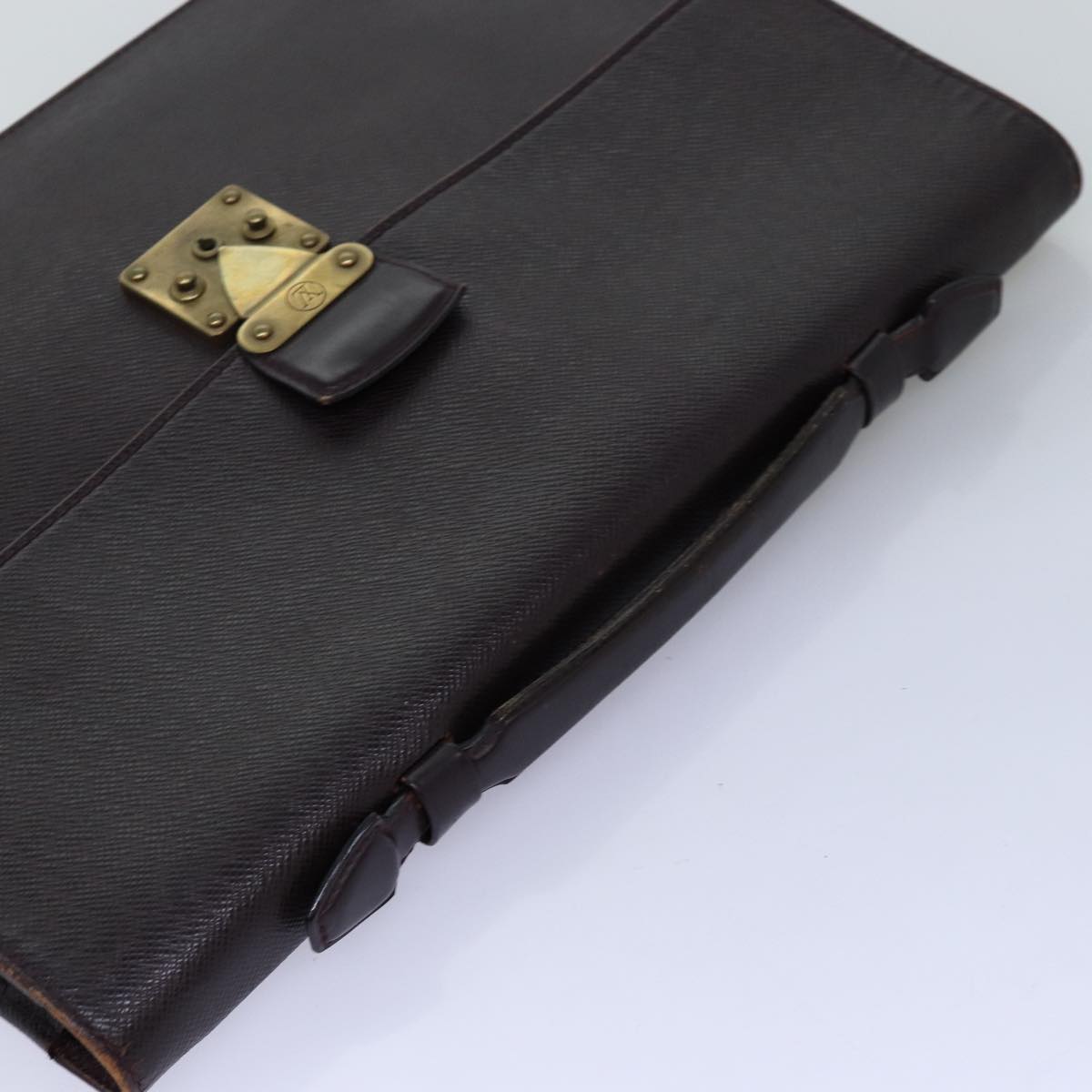 LOUIS VUITTON Taiga Serviette Kourad Business Bag Acajou M30076 LV bs14147