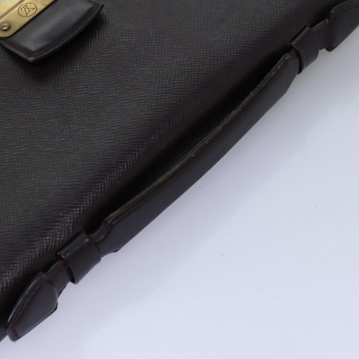 LOUIS VUITTON Taiga Serviette Kourad Business Bag Acajou M30076 LV bs14147
